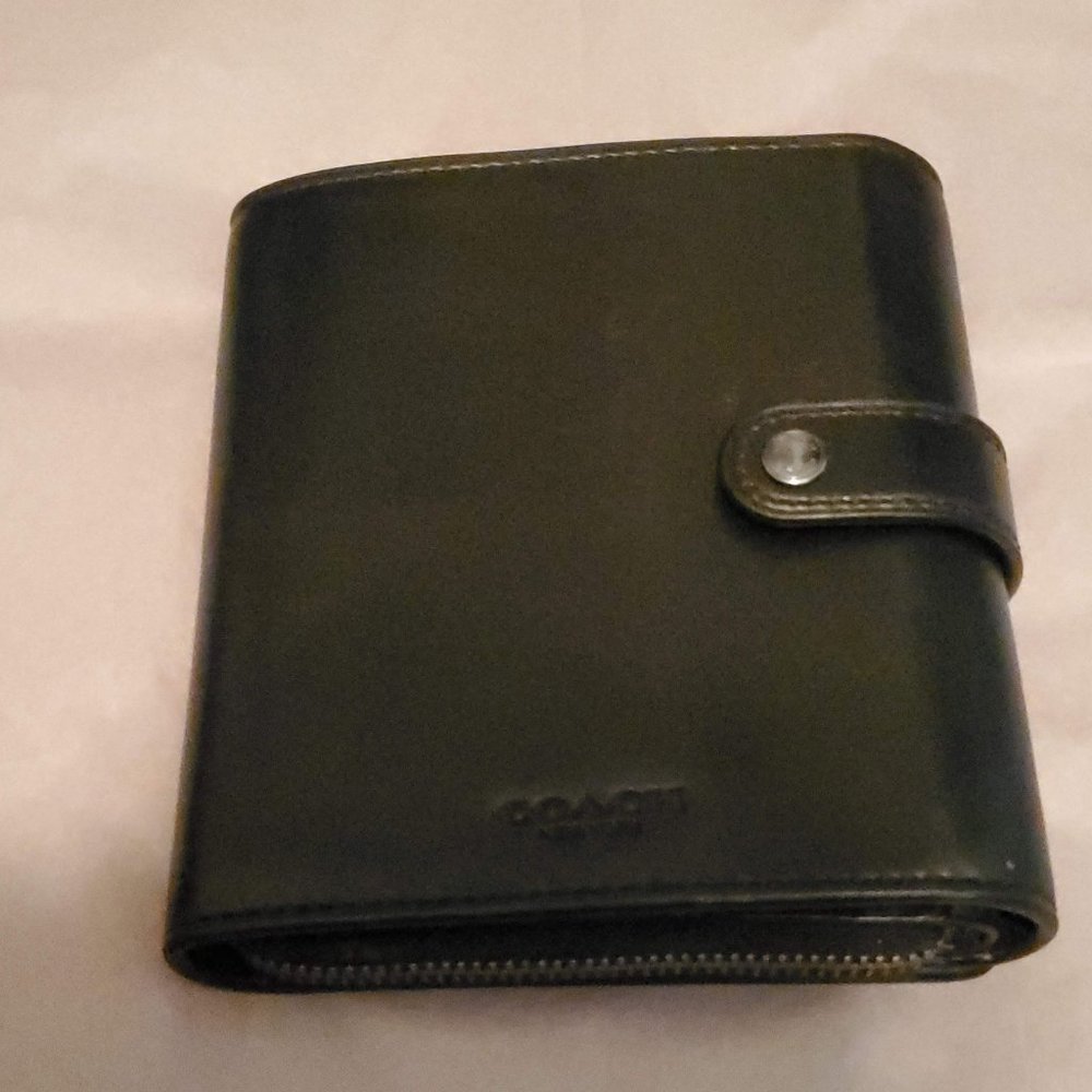 CORD ORGANIZER (COACH F34868) BLACK/BLACK ANTIQUE